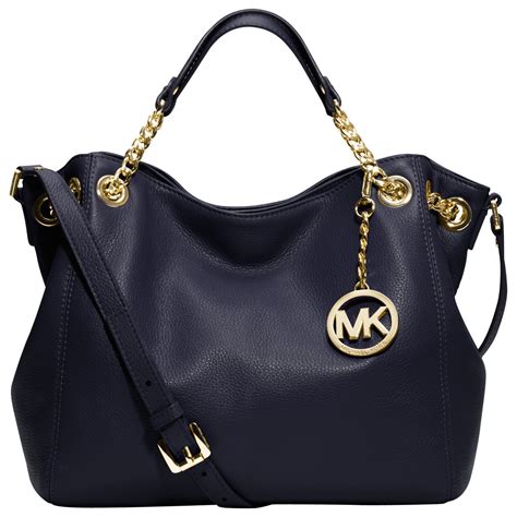 michael kors satchel with chain|Michael Kors opened satchel purse.